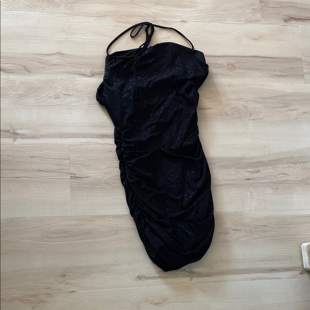 Windsor Black Strapless Dress